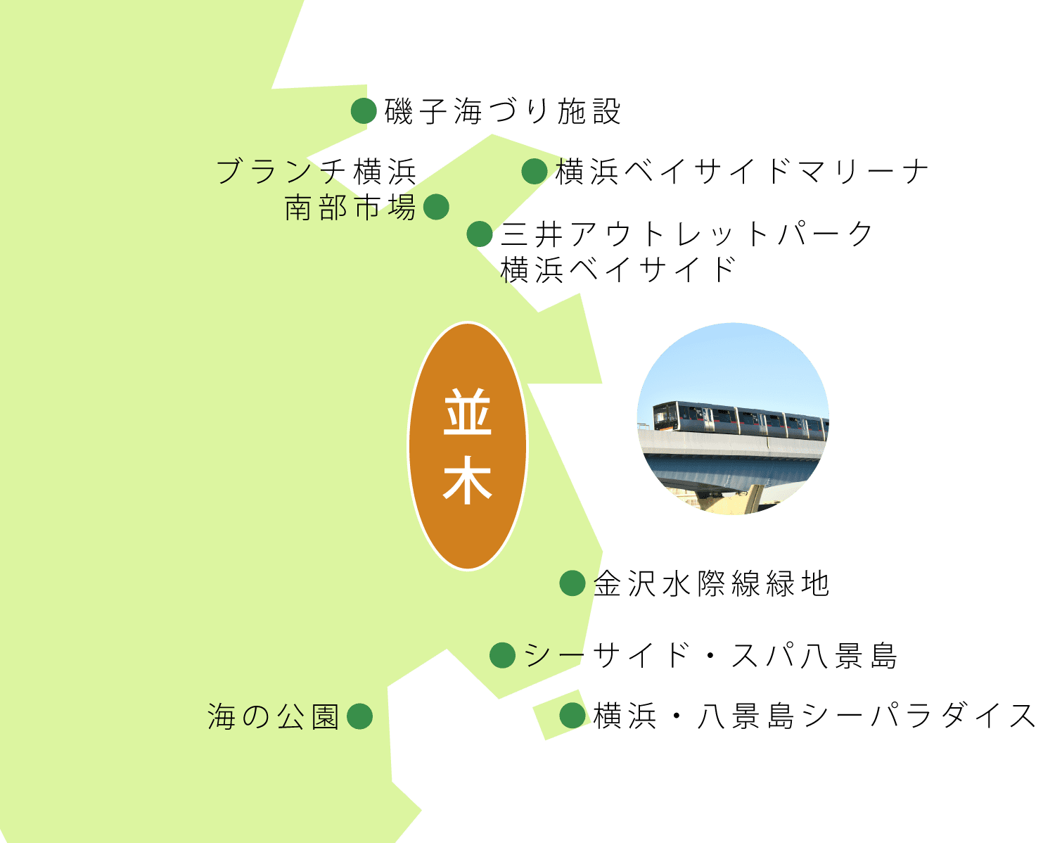 金沢区マップ